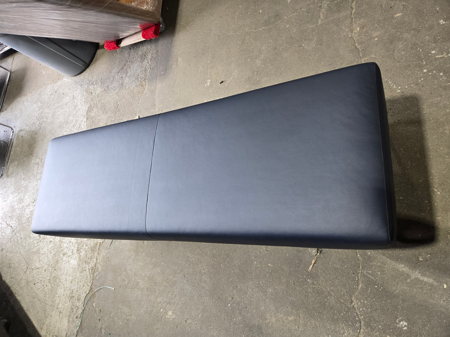 Bernhardt Design Balance 3-Seat Bench in Blue