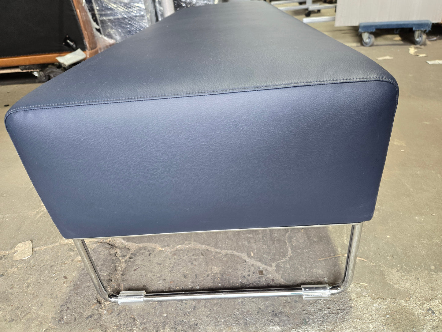 Bernhardt Design Balance 2-Seat Bench in Blue