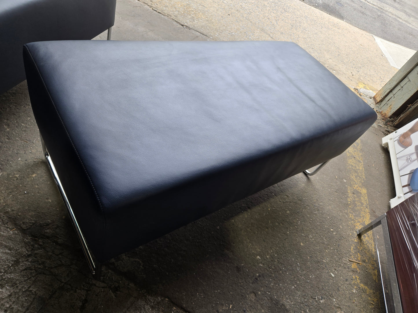 Bernhardt Design Balance 2-Seat Bench in Blue