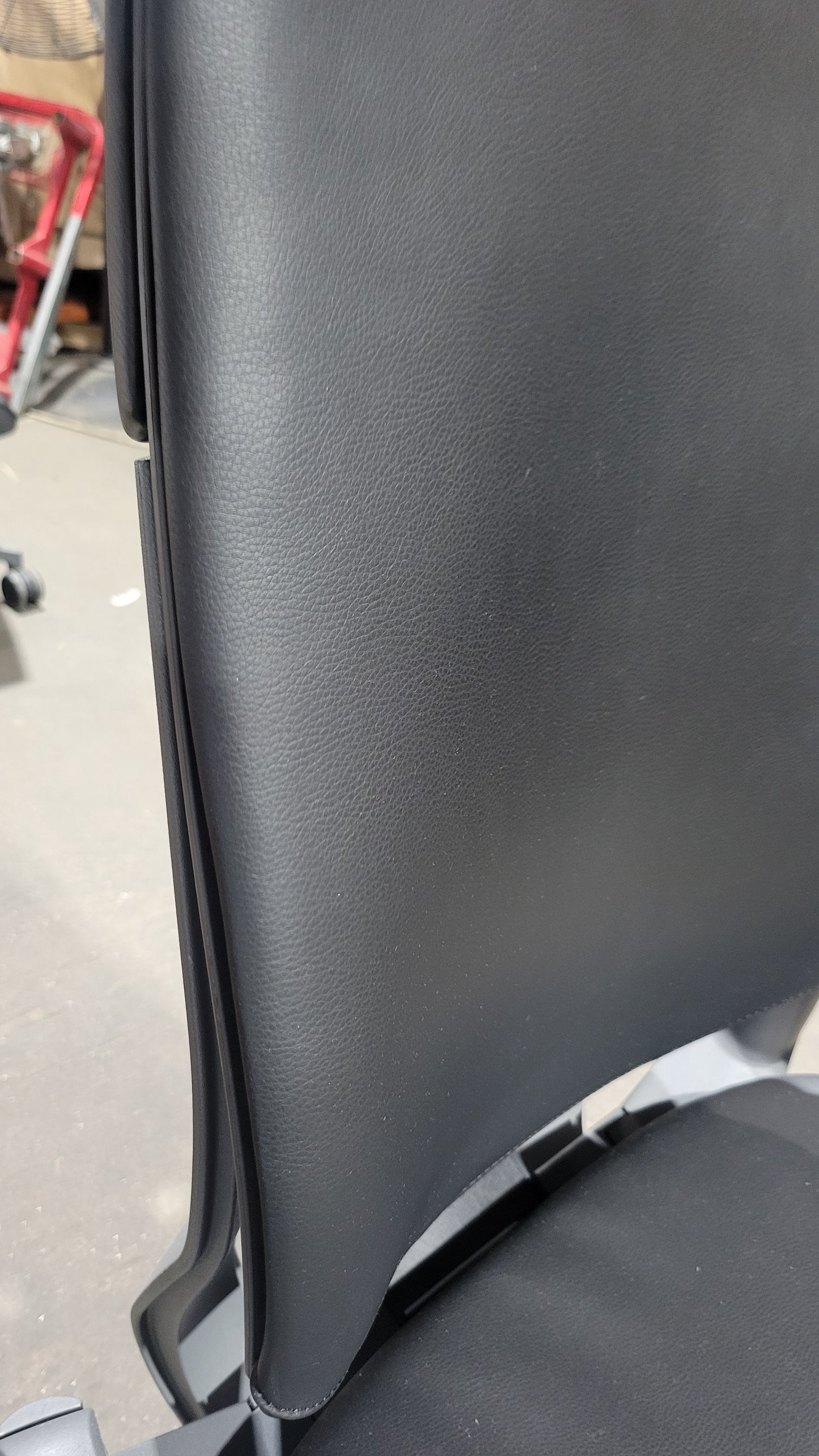 Steelcase Gesture Chair in Black Eco-Leather