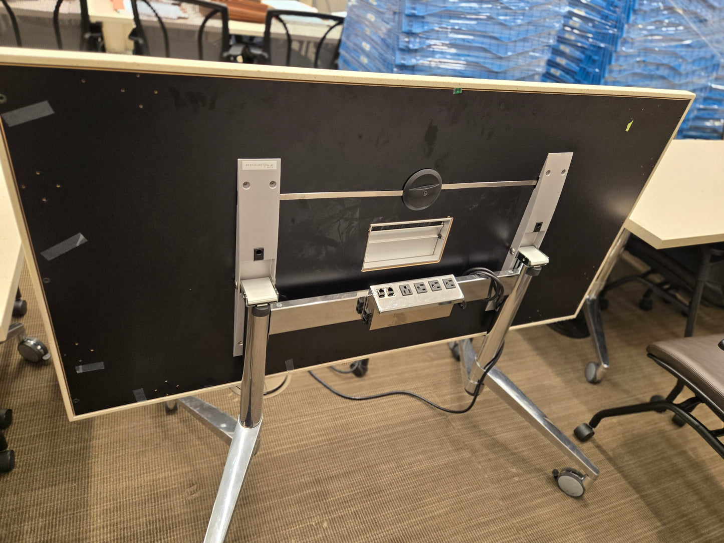 Bernhardt Design 60x30-in Training Table with Electric Module