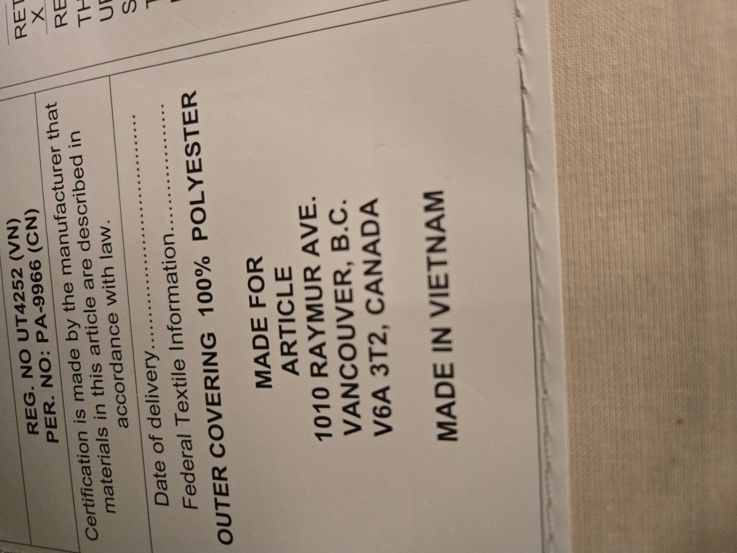 Article Nova Lounge Chair in Grey Fabric