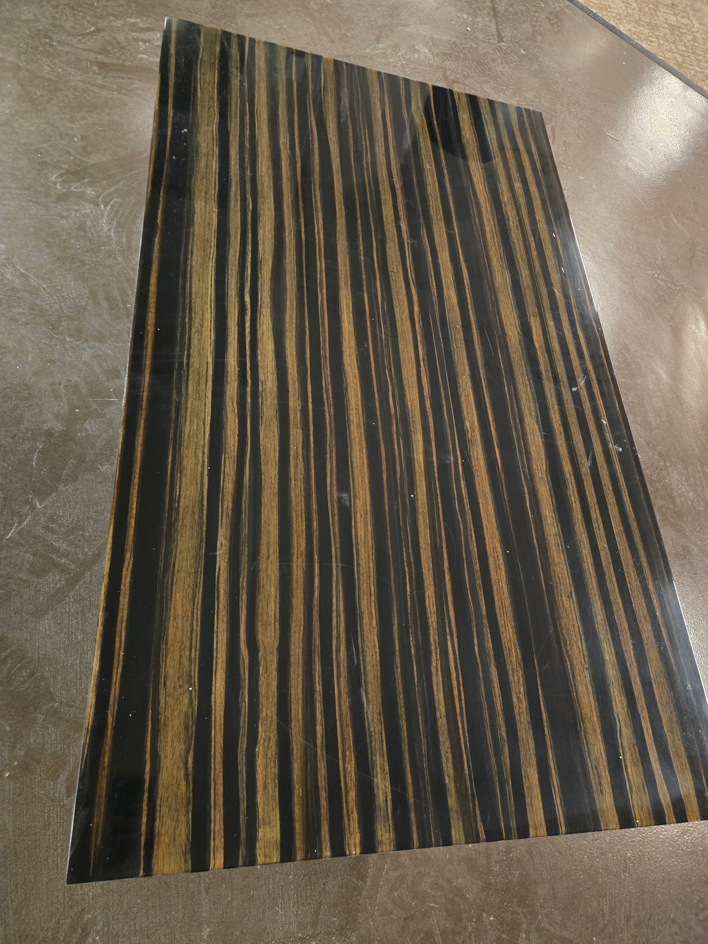 CB2 Stack Hi-Gloss Wood Coffee Table