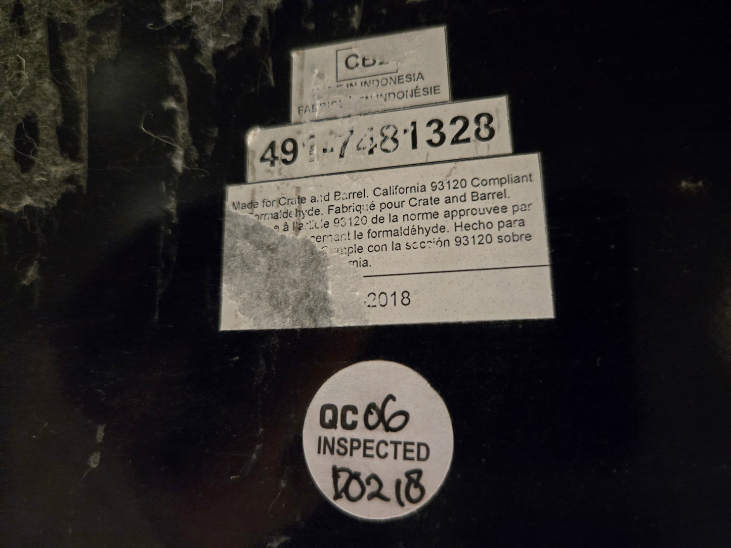 CB2 Stack Hi-Gloss Wood Coffee Table