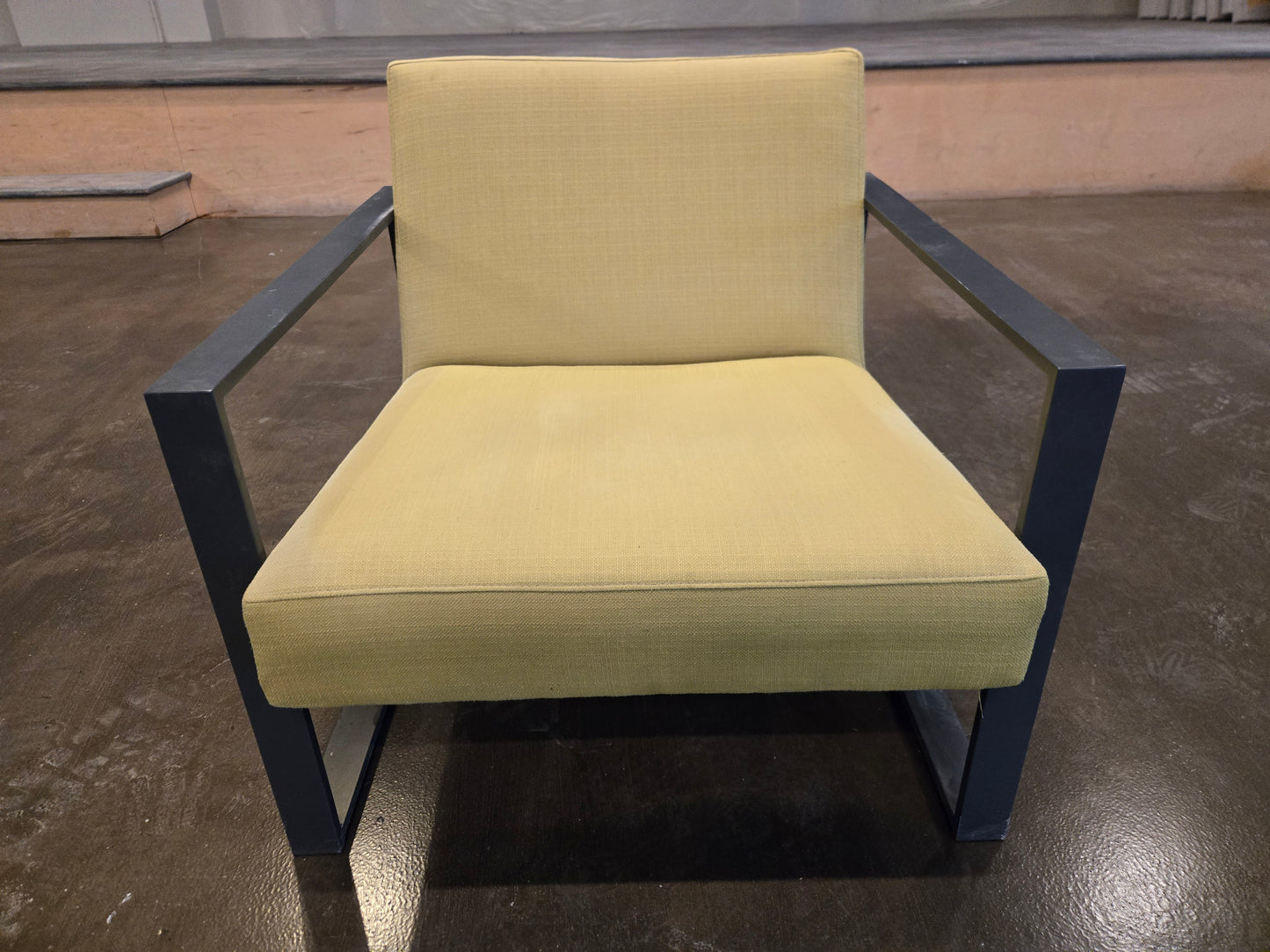 CB2 Specs Lounge Chair in Lime