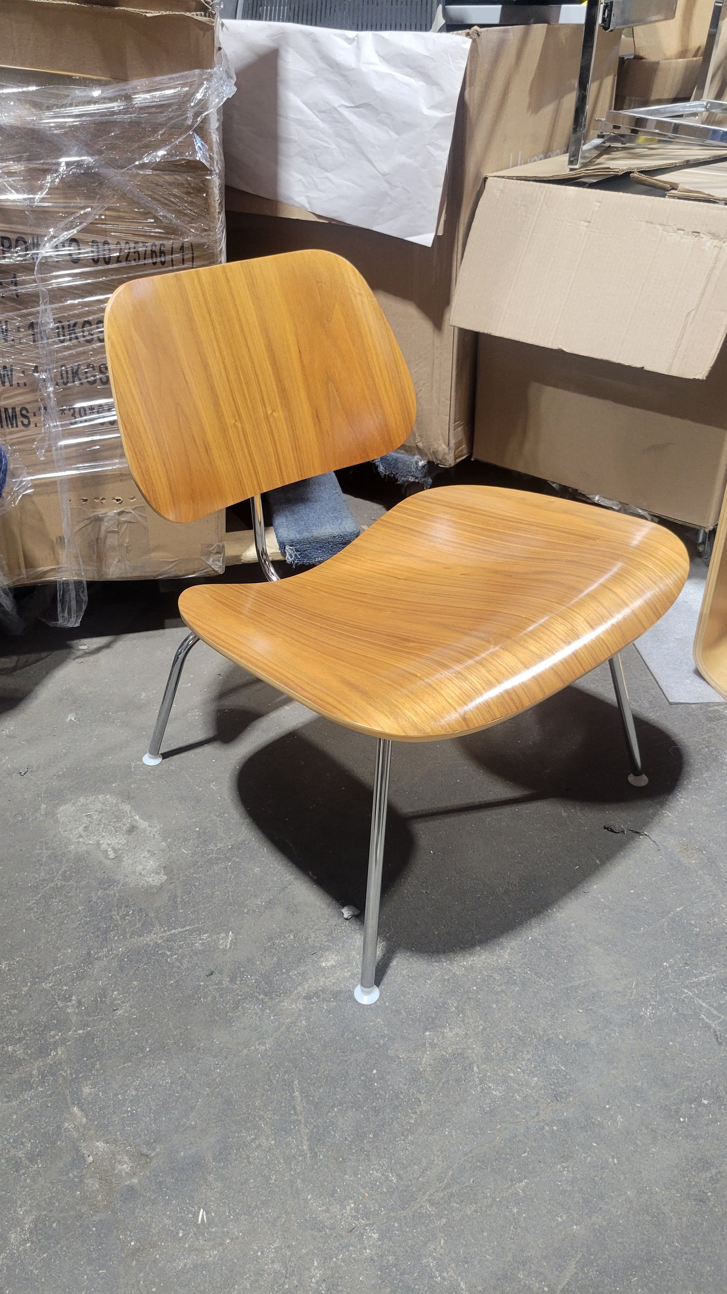 Herman Miller Eames Molded Plywood Lounge Chair (LCM) in Santos Palisander