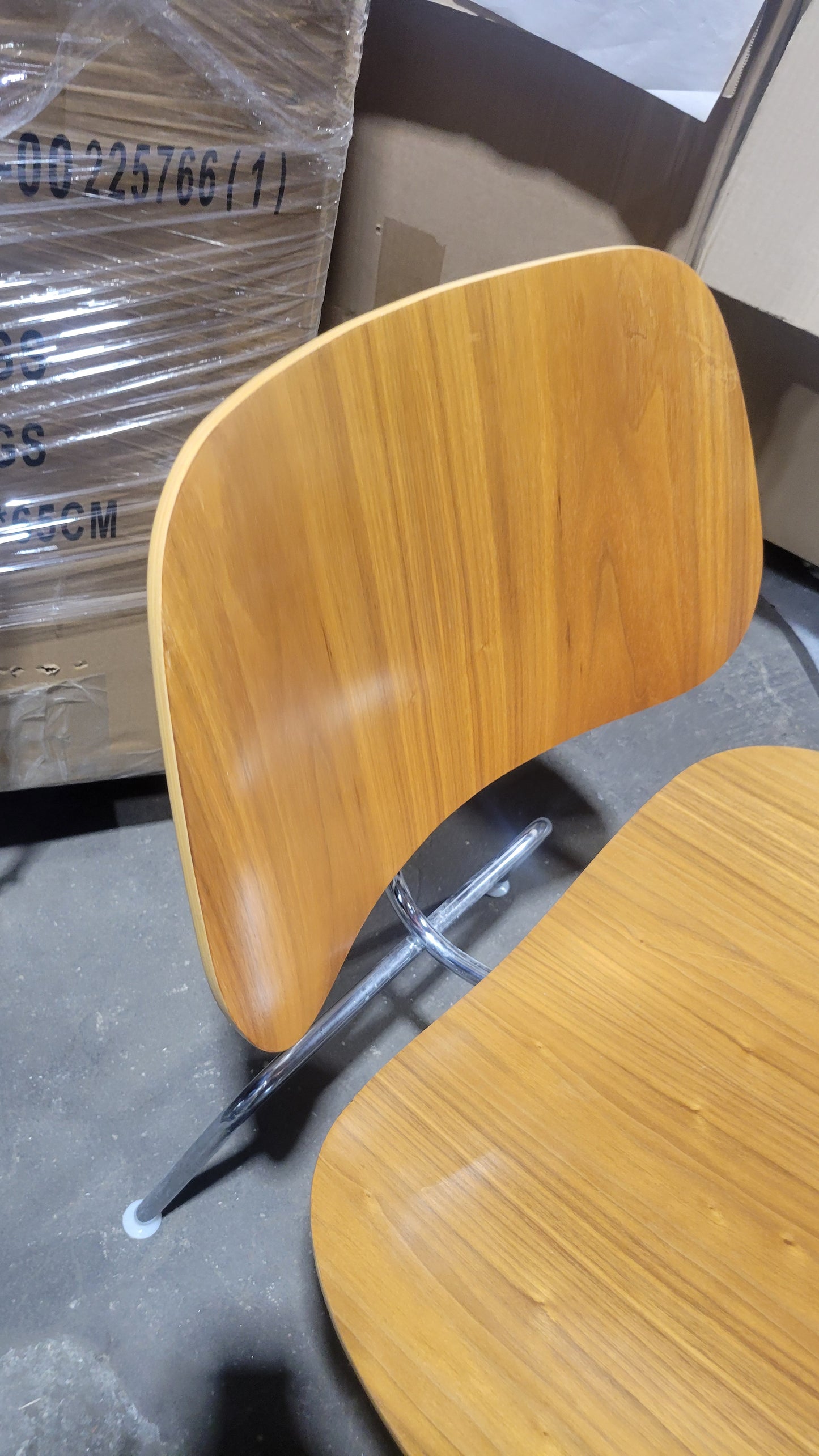 Herman Miller Eames Molded Plywood Lounge Chair (LCM) in Santos Palisander