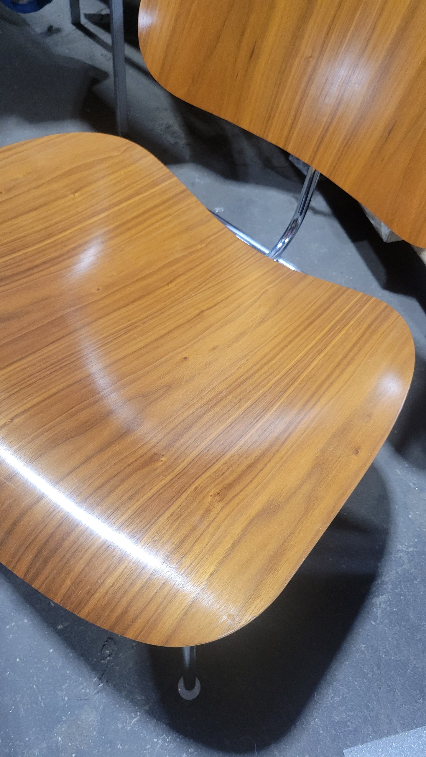 Herman Miller Eames Molded Plywood Lounge Chair (LCM) in Santos Palisander