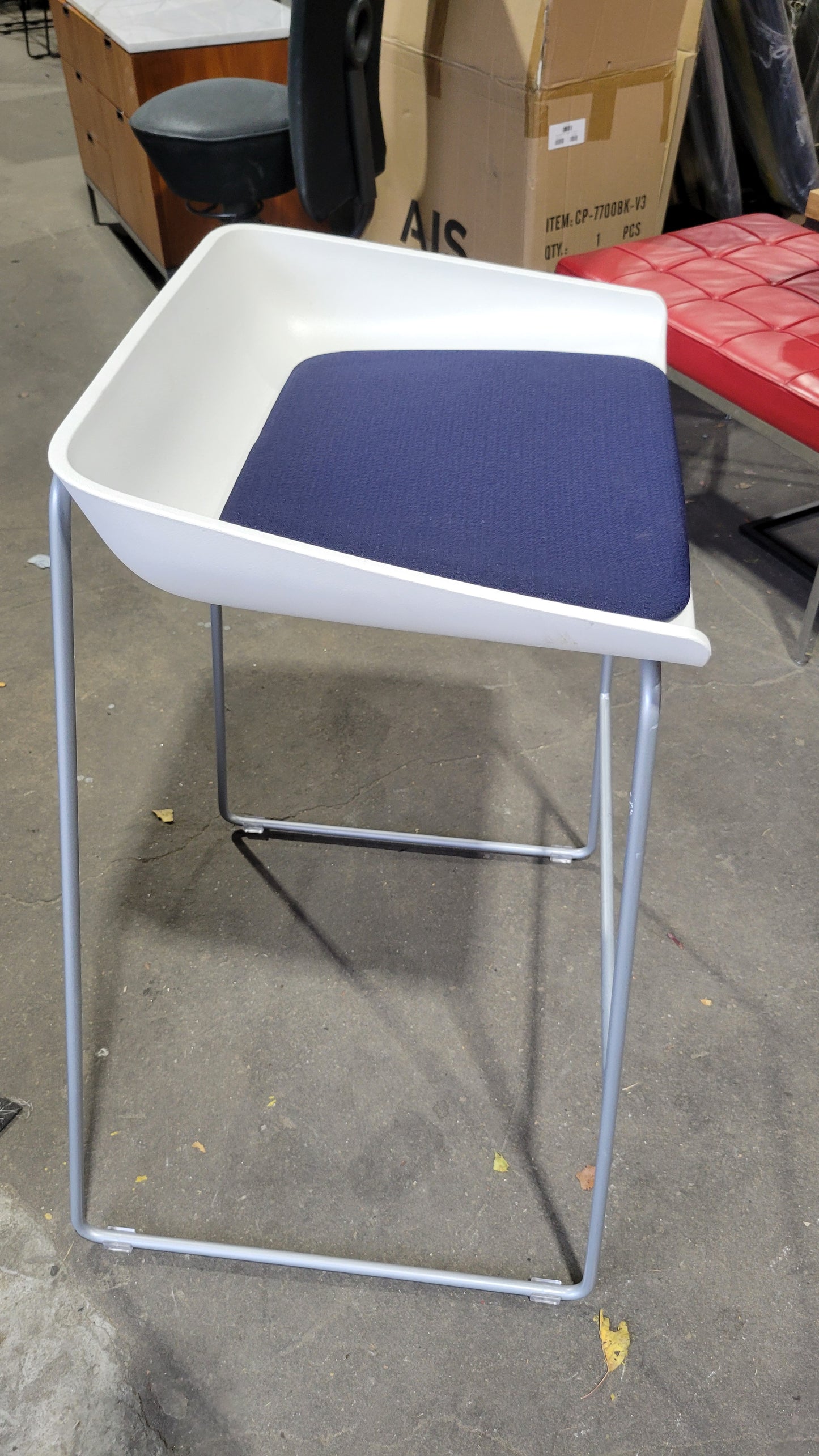 Steelcase Turnstone Scoop Bar Height Stool