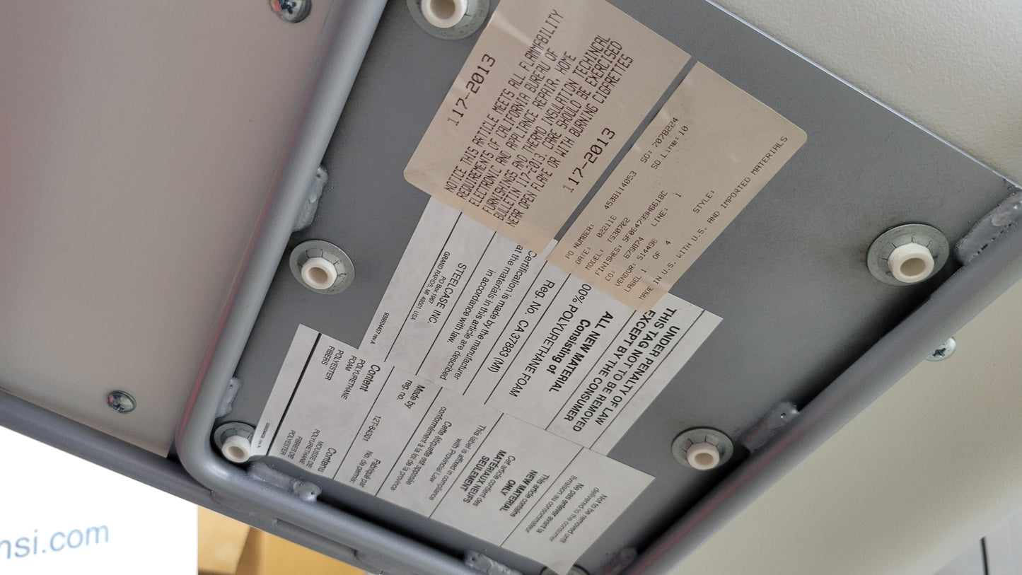 Steelcase Turnstone Scoop Bar Height Stool