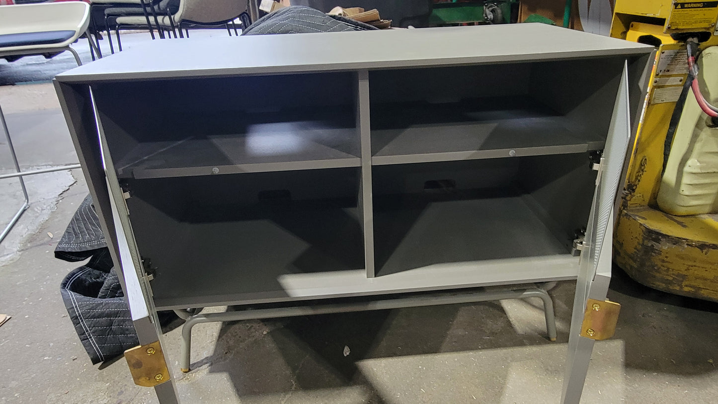 Blu Dot Dang 2-Door Console in Grey