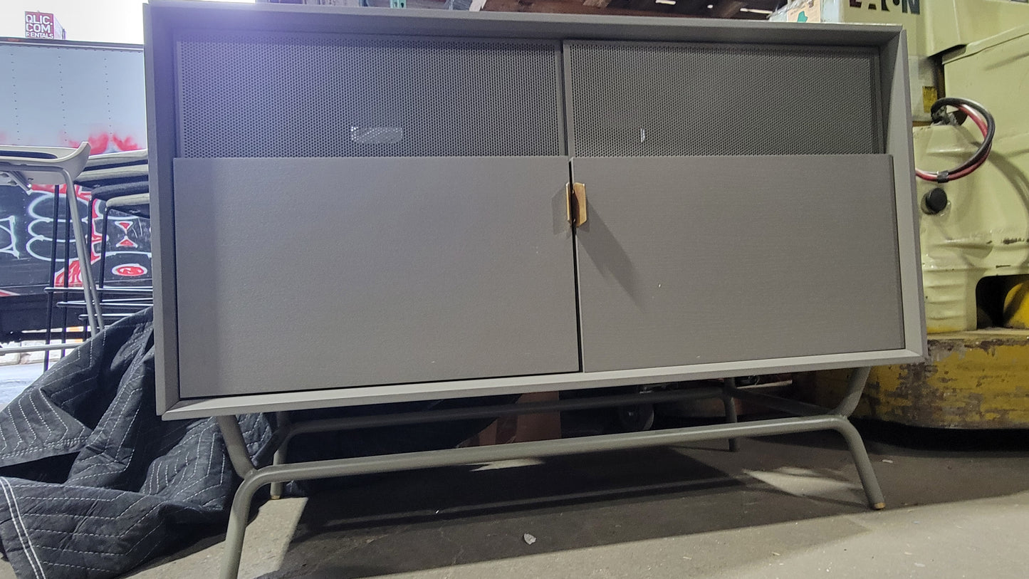 Blu Dot Dang 2-Door Console in Grey