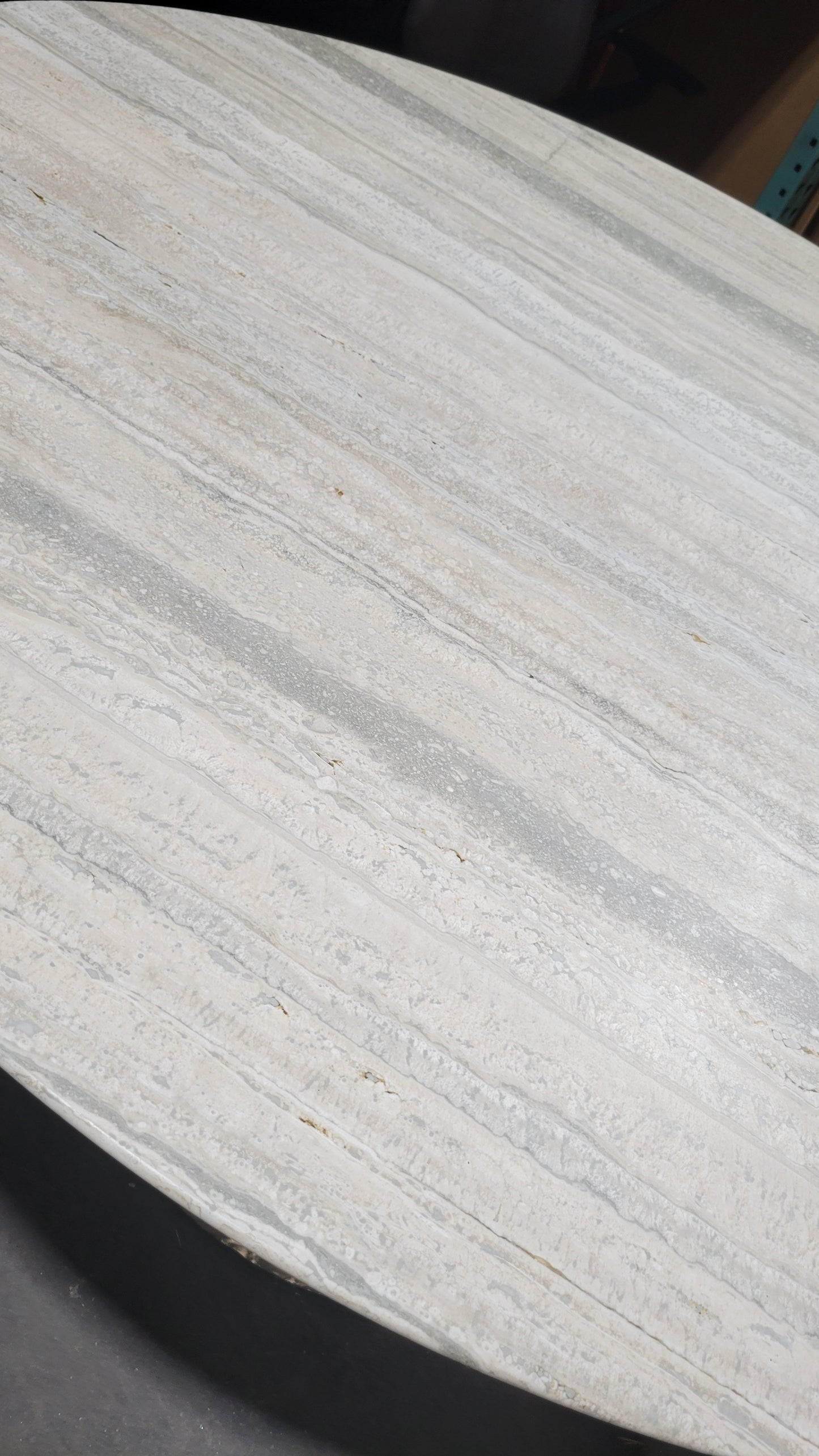 Julian Chichester Dakota 60-in Stone Dining Table