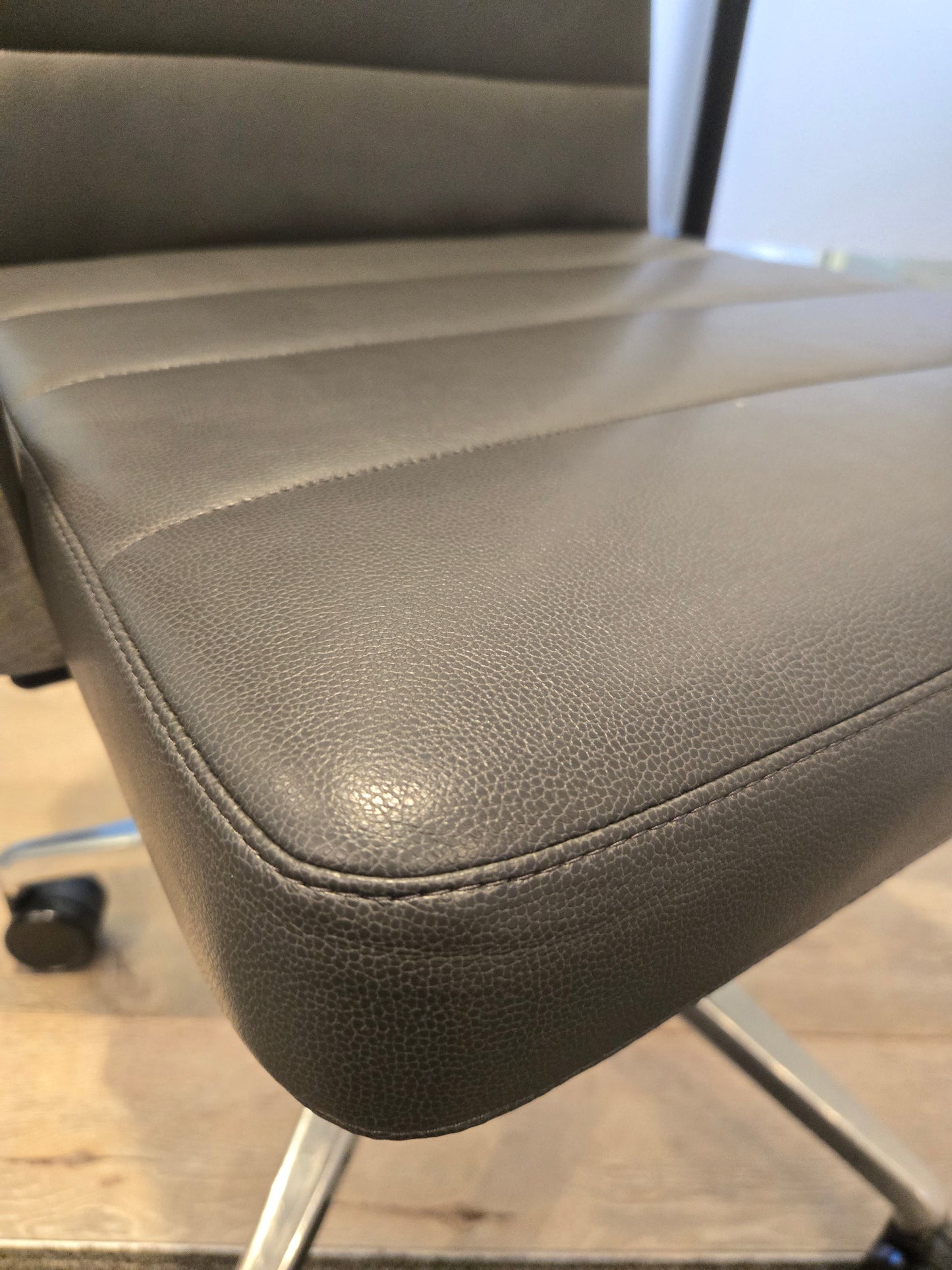 Bernhardt Design Duet Conference Chair in Grey