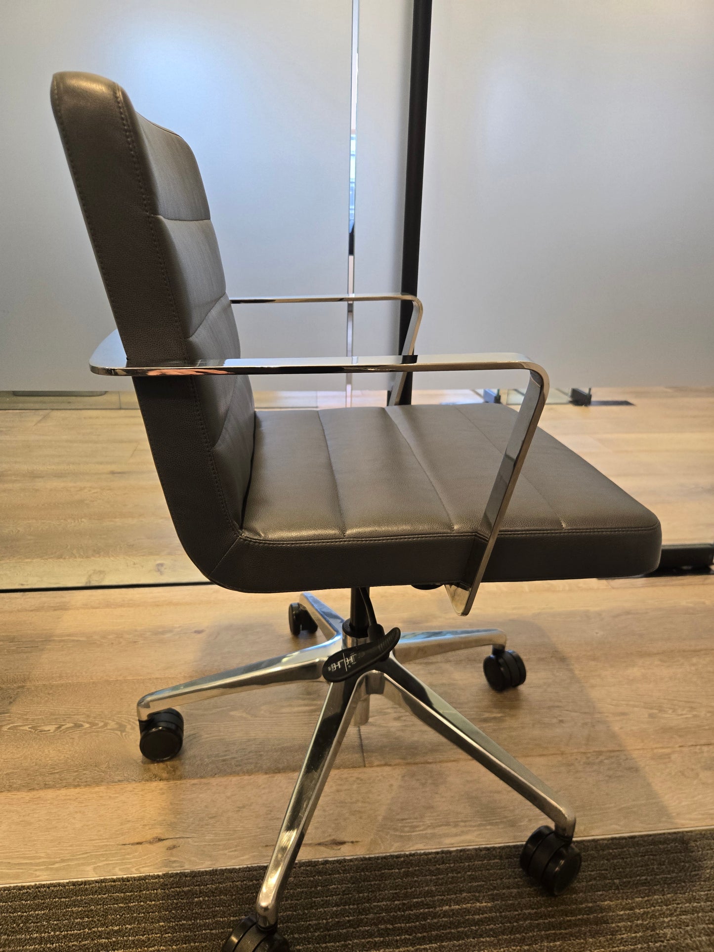Bernhardt Design Duet Conference Chair in Grey