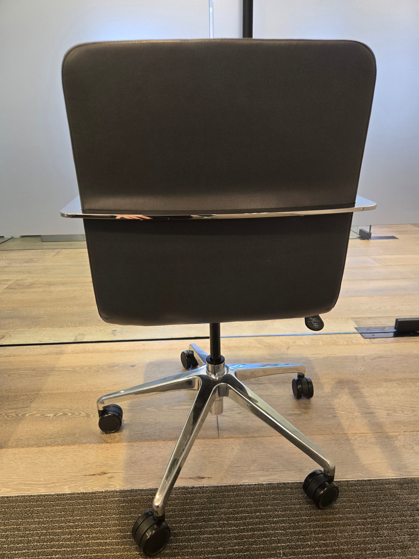 Bernhardt Design Duet Conference Chair in Grey