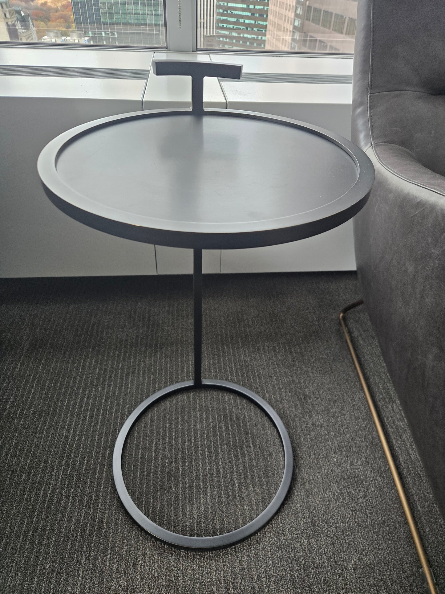 Restoration Hardware 1930s Martini Side Table in Bronze