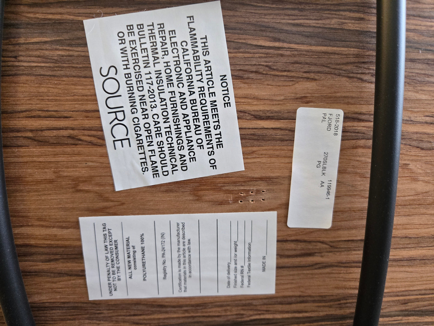 Source Fjord Wood Shell Armchair