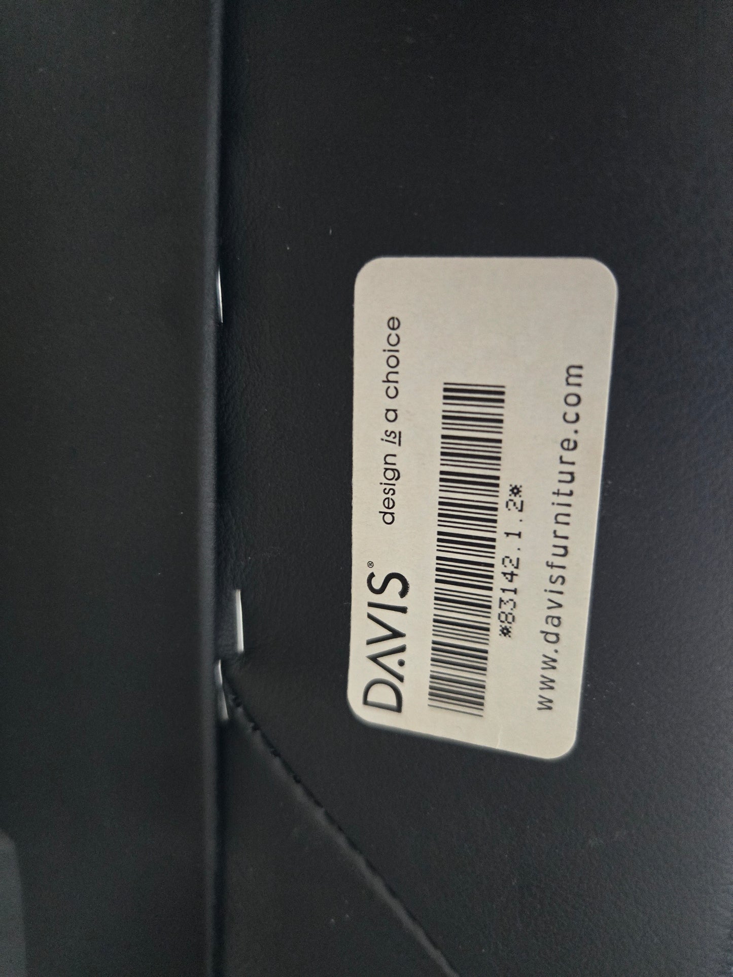 Davis Sola Highback Executive Chair in Grey Leather