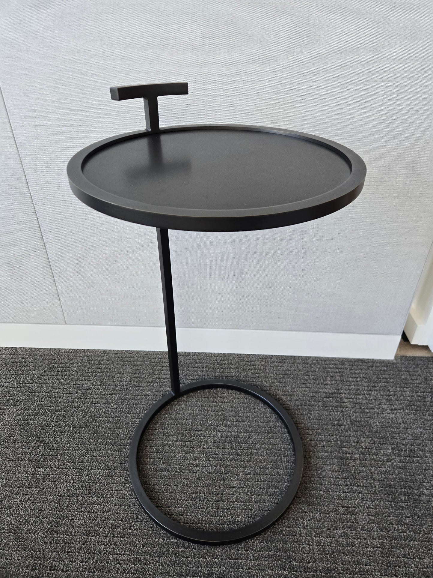 Restoration Hardware 1930s Martini Side Table in Bronze