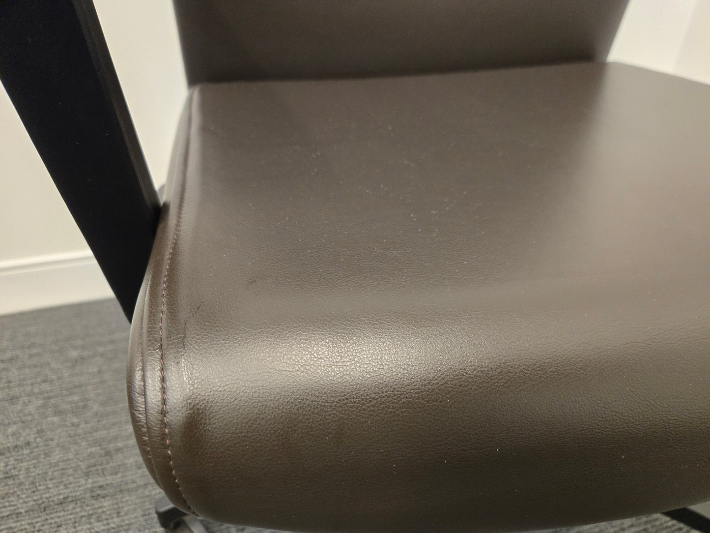 SitOnIt Sona Conference Chair in Brown Eco-Leather