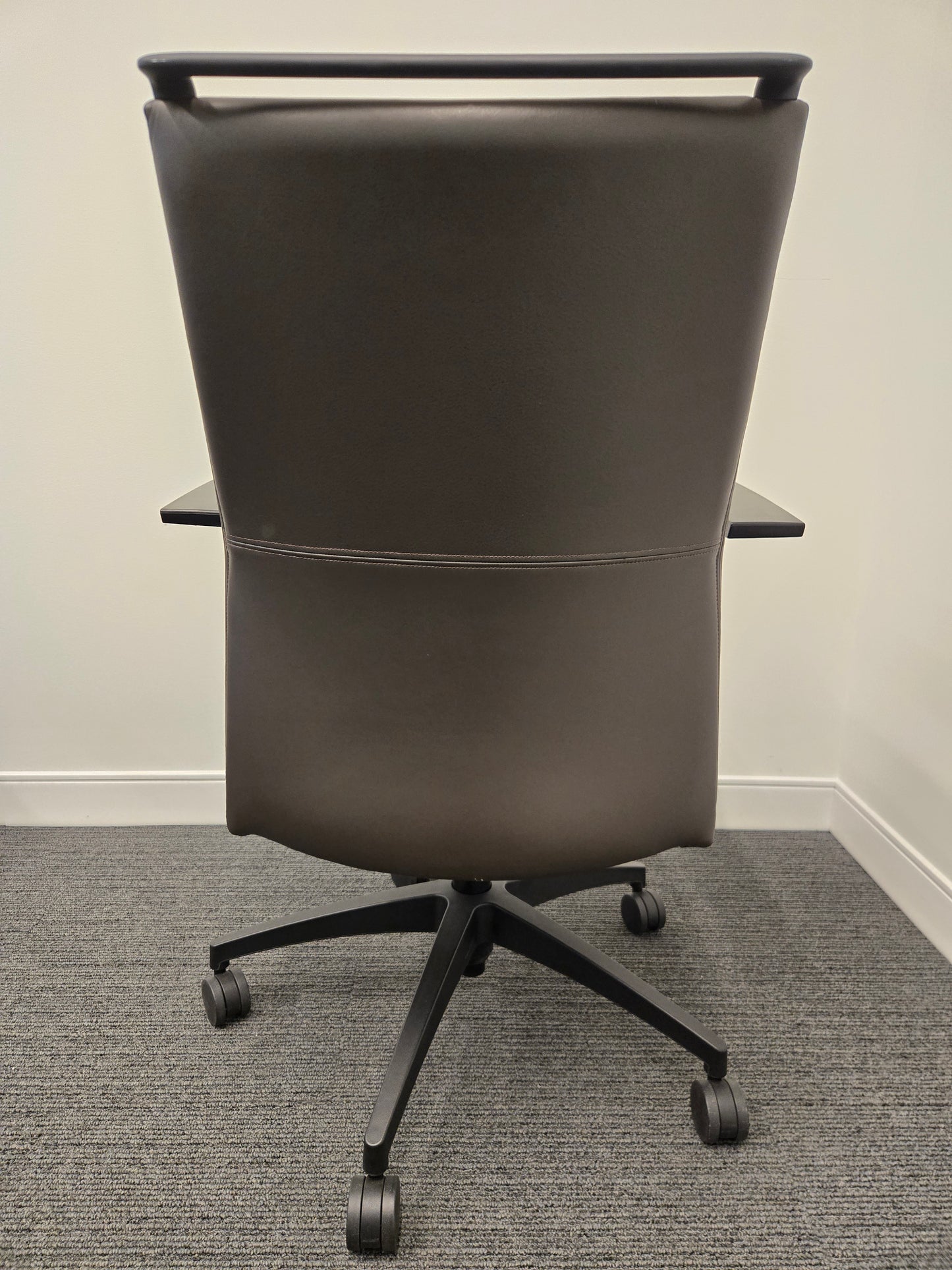 SitOnIt Sona Conference Chair in Brown Eco-Leather