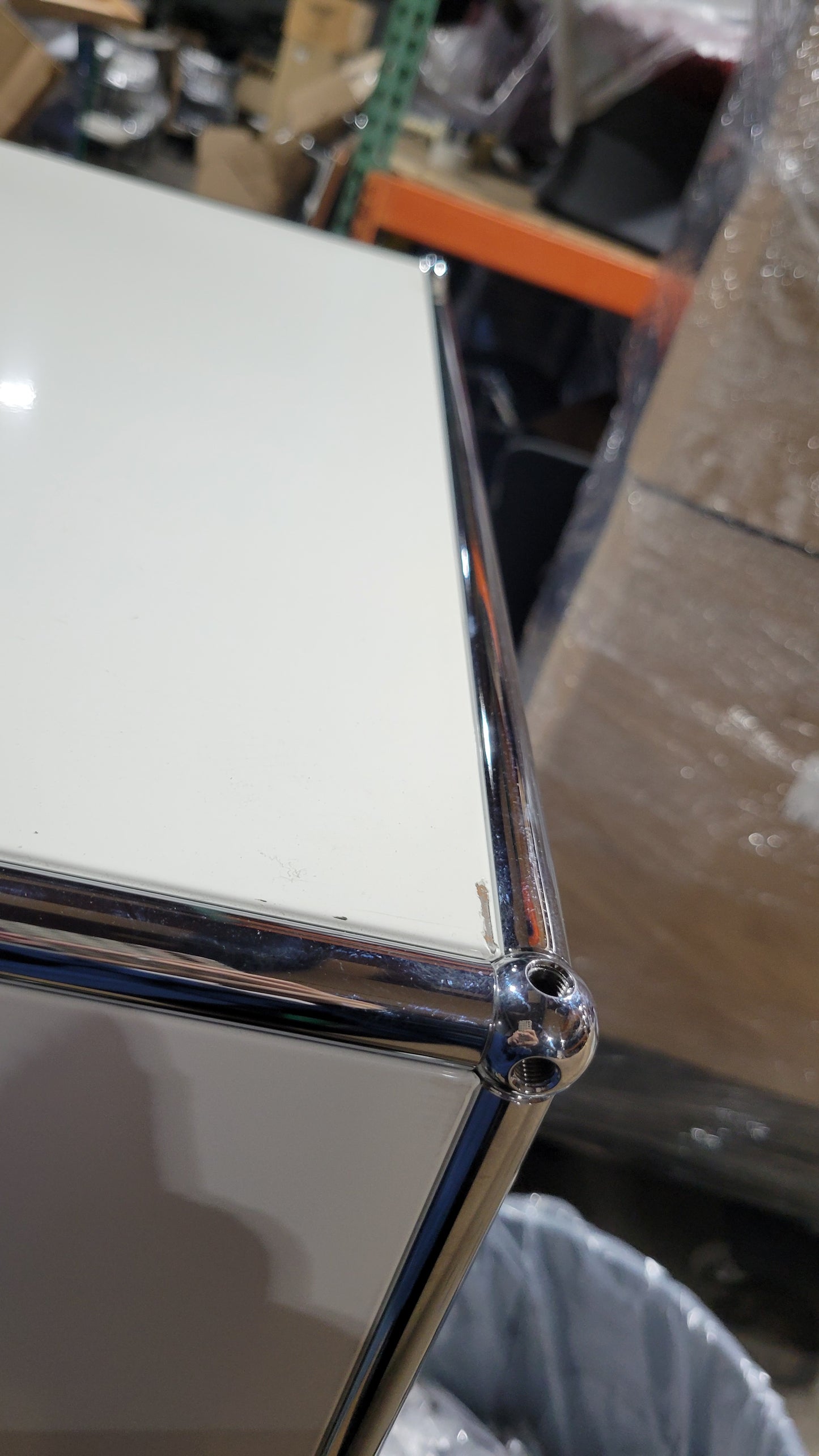 USM Haller Cabinet / Dresser 1x4 with 4 Doors in White