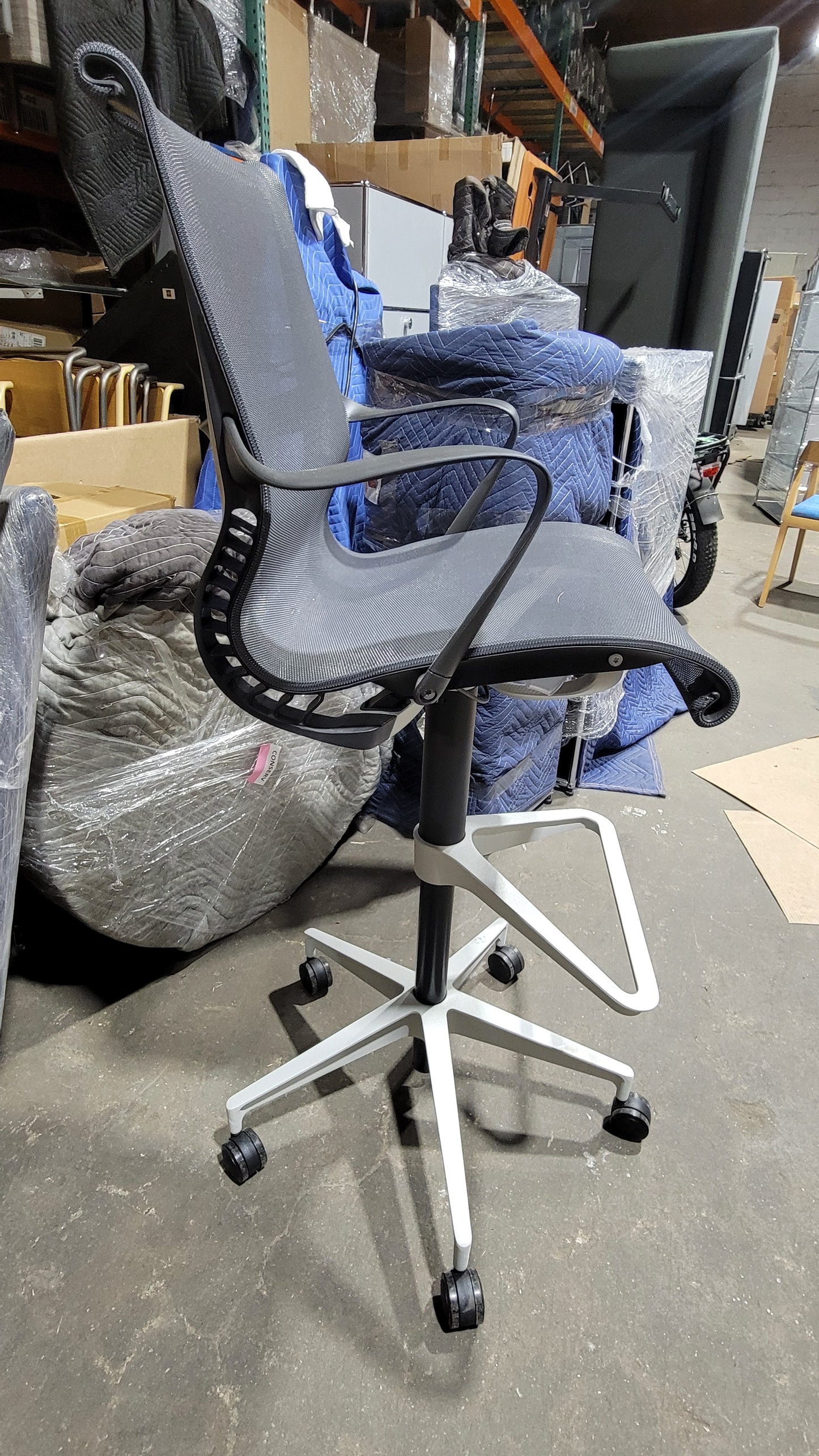 Herman Miller Setu Drafting Stool