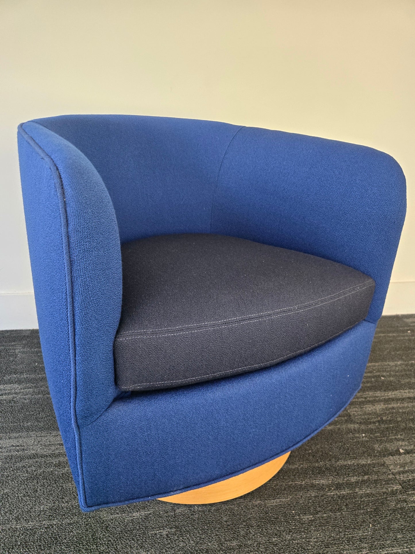 Thayer Coggin Milo Baughman Roxy Swivel-tilt Tub Chair