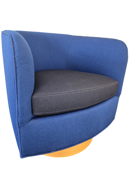 Thayer Coggin Milo Baughman Roxy Swivel-tilt Tub Chair