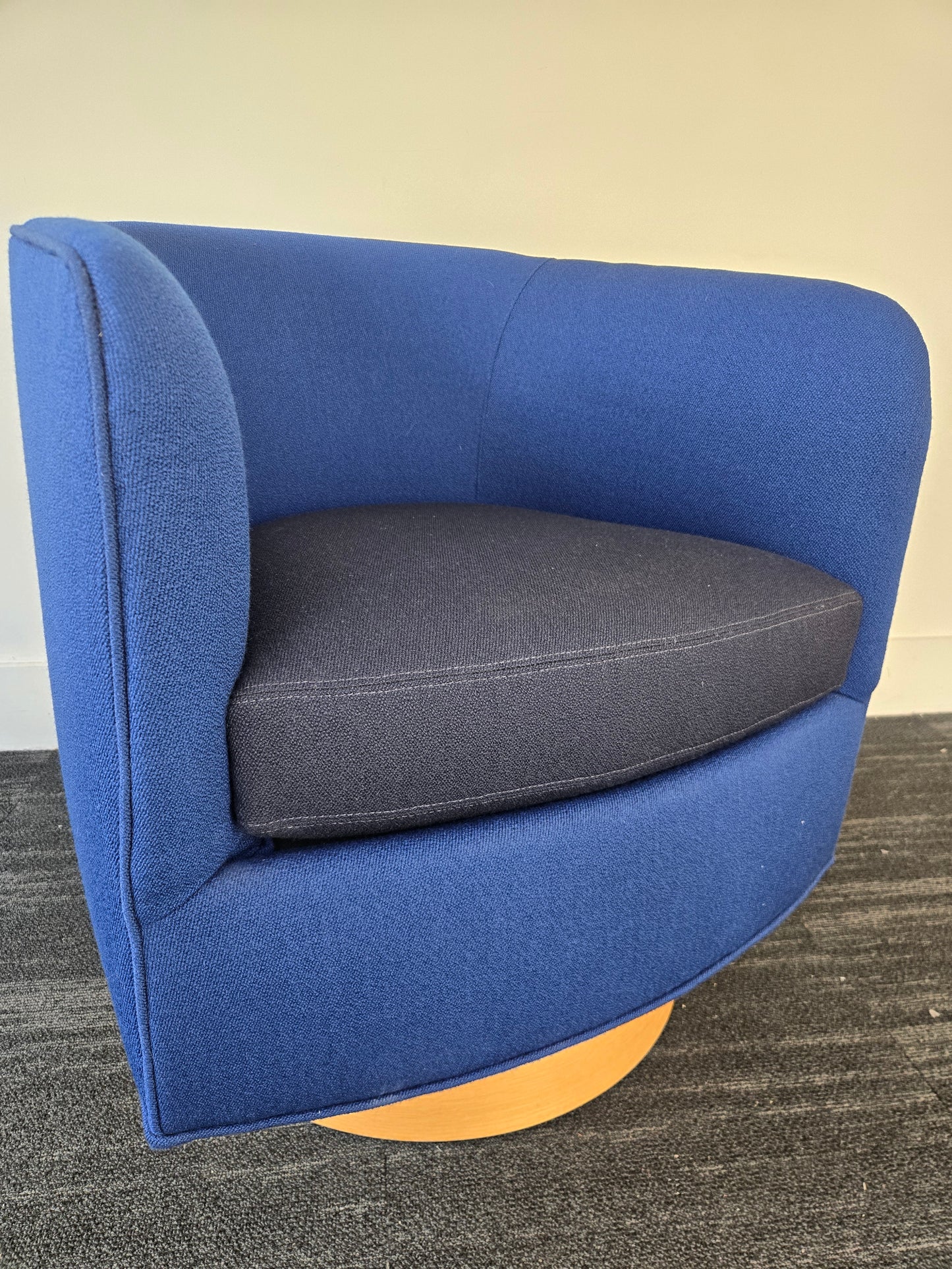 Thayer Coggin Milo Baughman Roxy Swivel-tilt Tub Chair