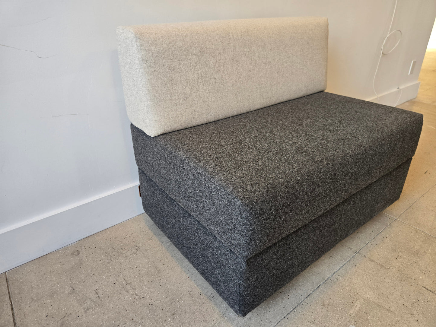 Dr. Sofa 3-foot Armless Sofa