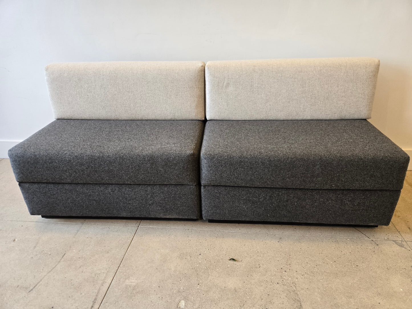 Dr. Sofa 3-foot Armless Sofa