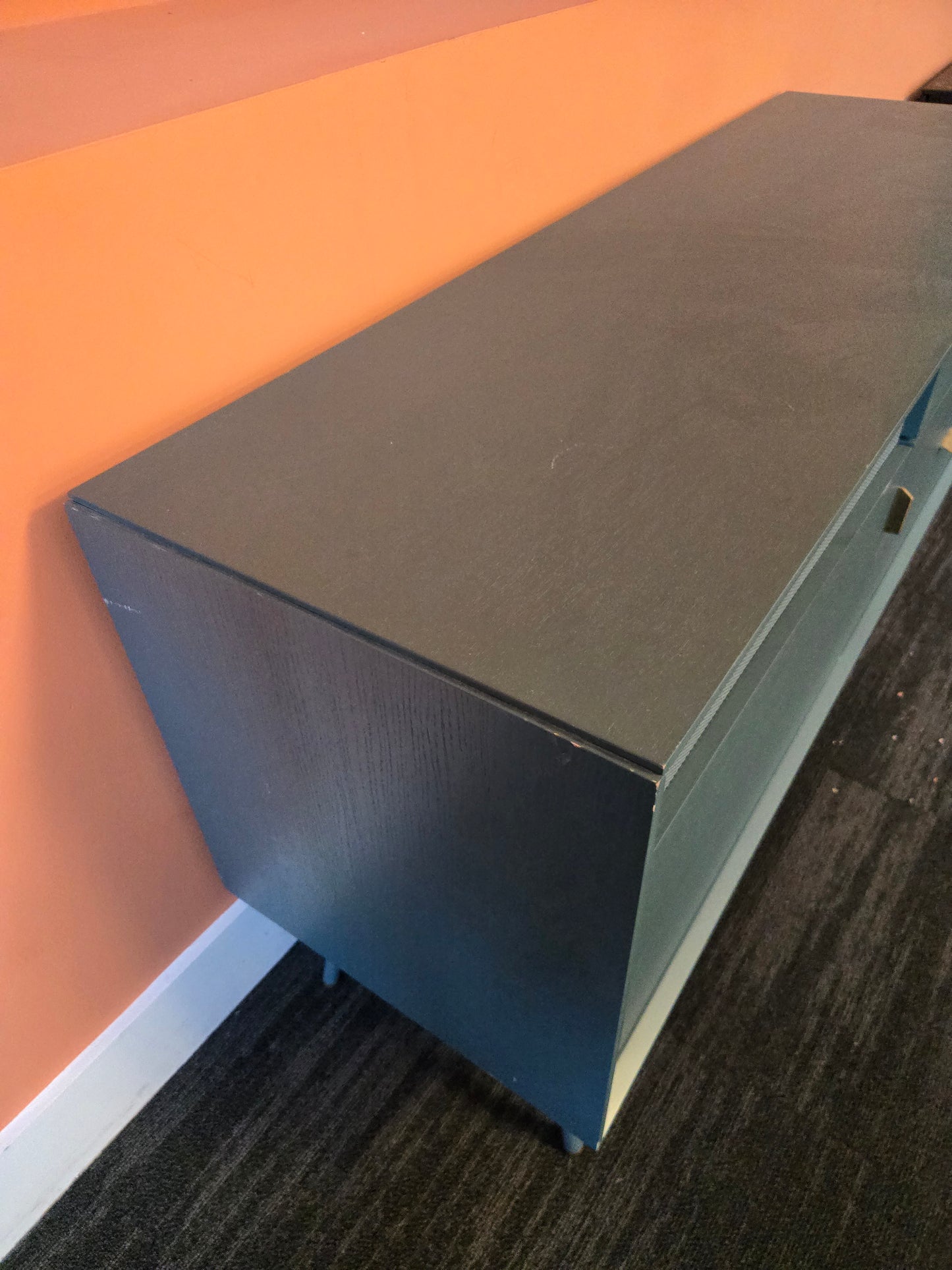 Blu Dot Dang 1Door-3Drawer Console in Teal