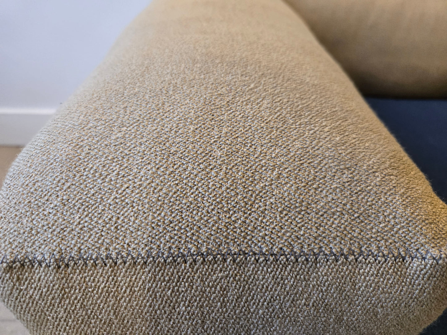 HAY Mags Soft 2-Piece Section Sofa in Beige-Blue