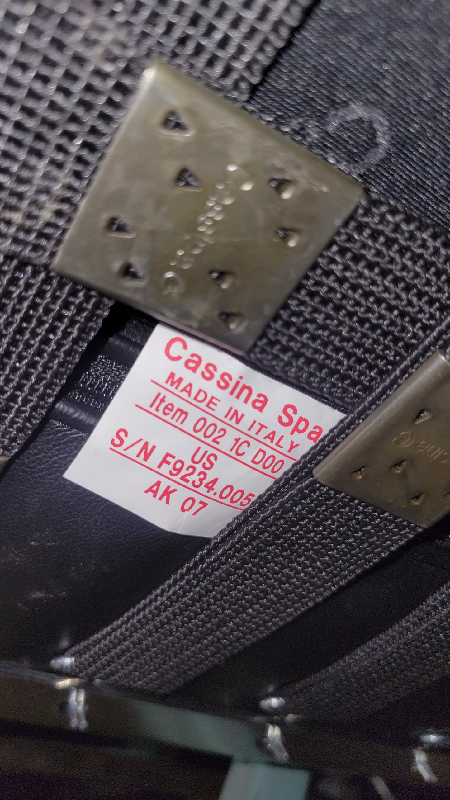 Cassina Le Corbusier LC2 Petit Modele Armchair in Black Leather