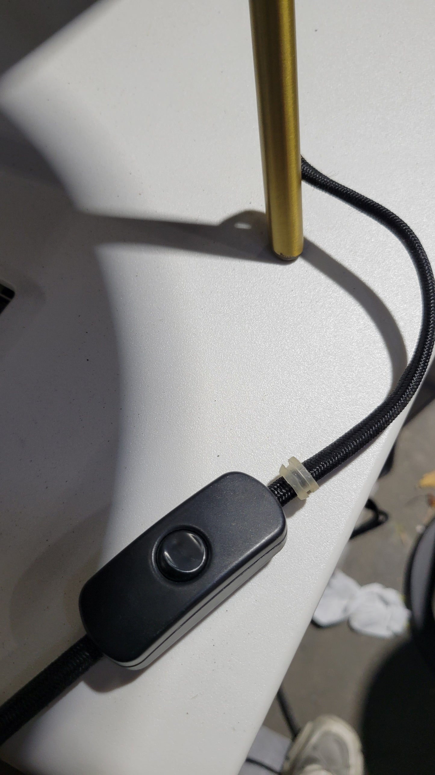 West Elm Caldas Table Lamp in Walnut