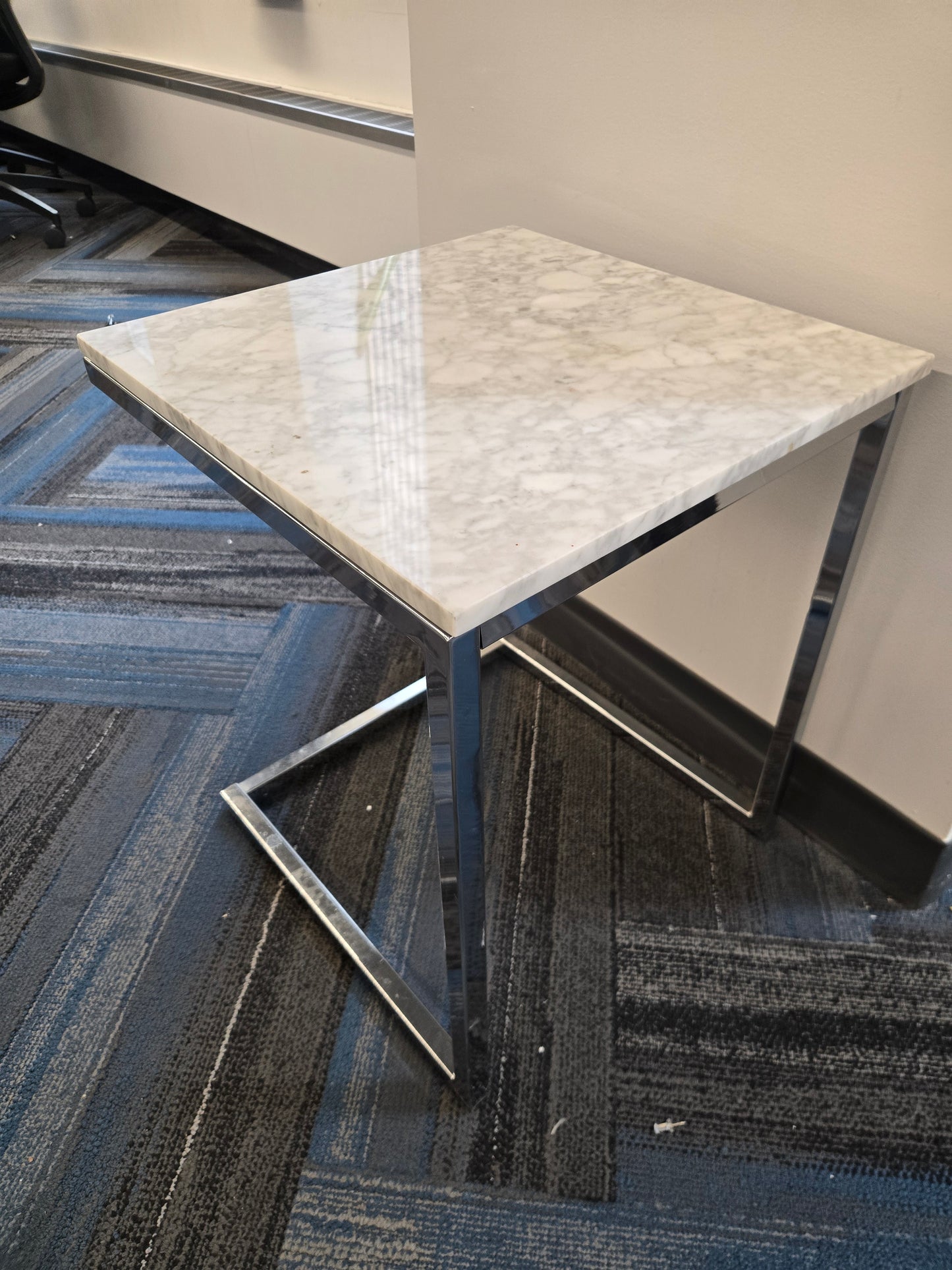 CB2 Smart C-Table with Marble Top