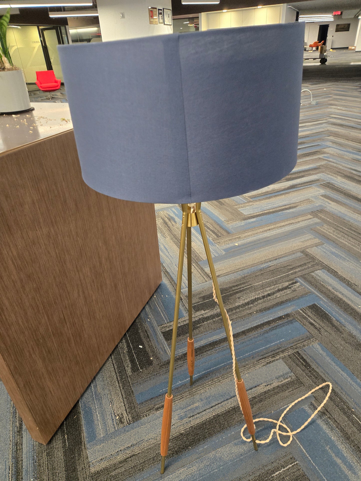 Schoolhouse Mulberry Floor Lamp