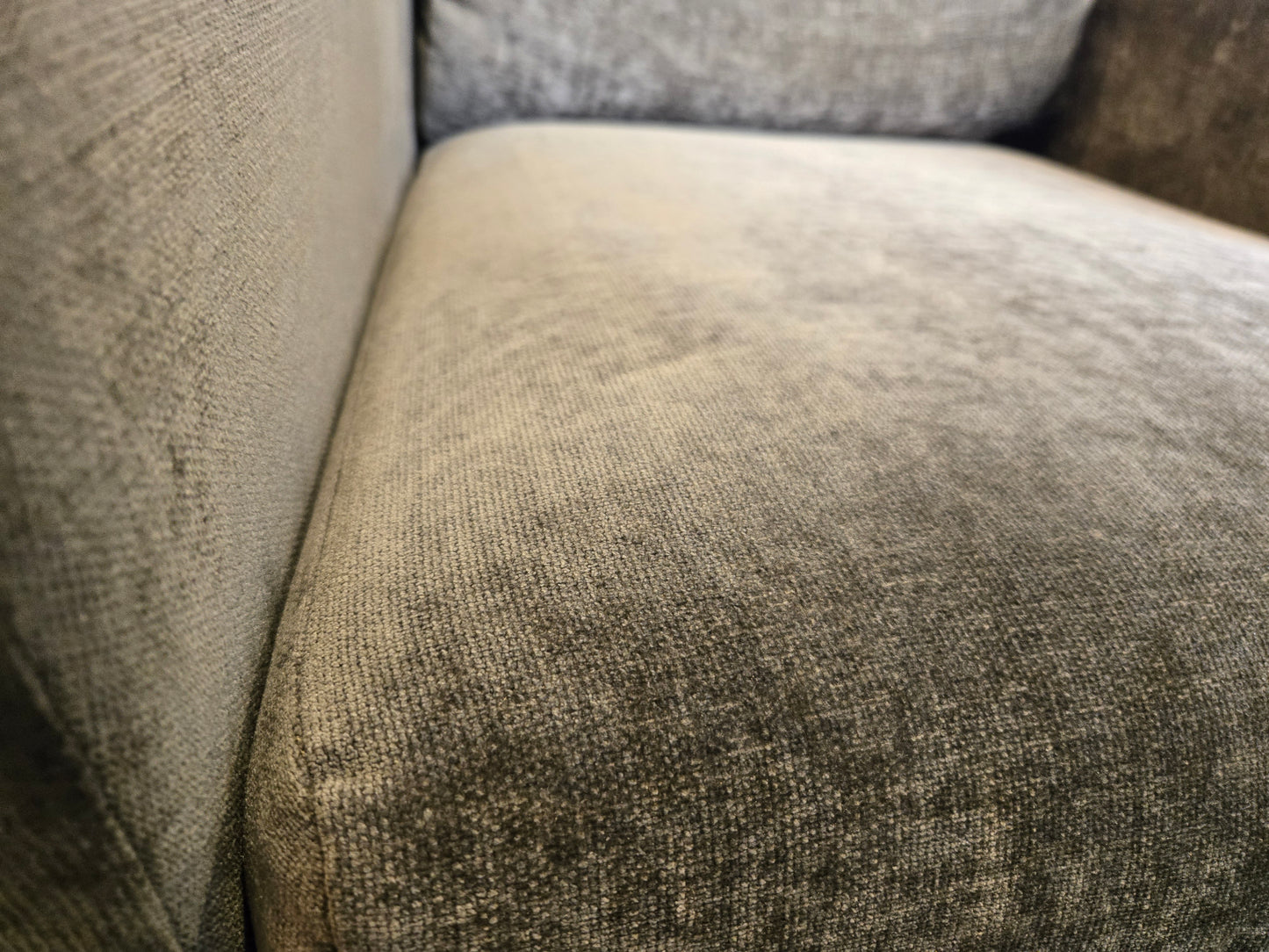 West Elm Carlo Mid-Century Lounge Chair in Green Velour