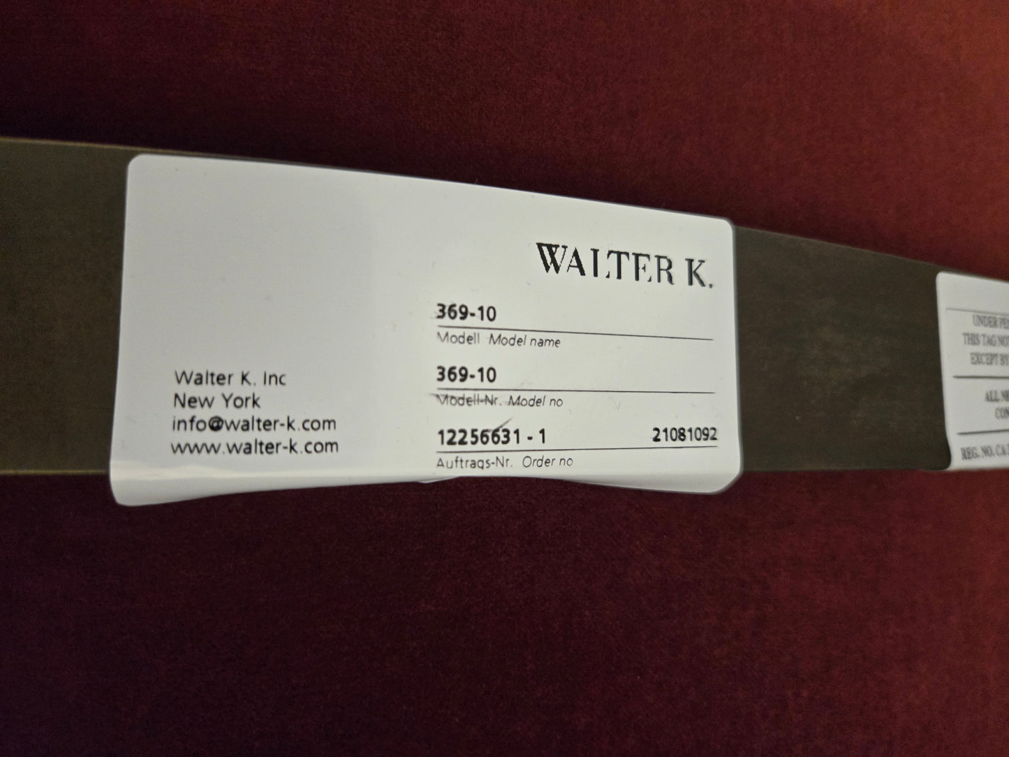 Walter Knoll 369 Armchair