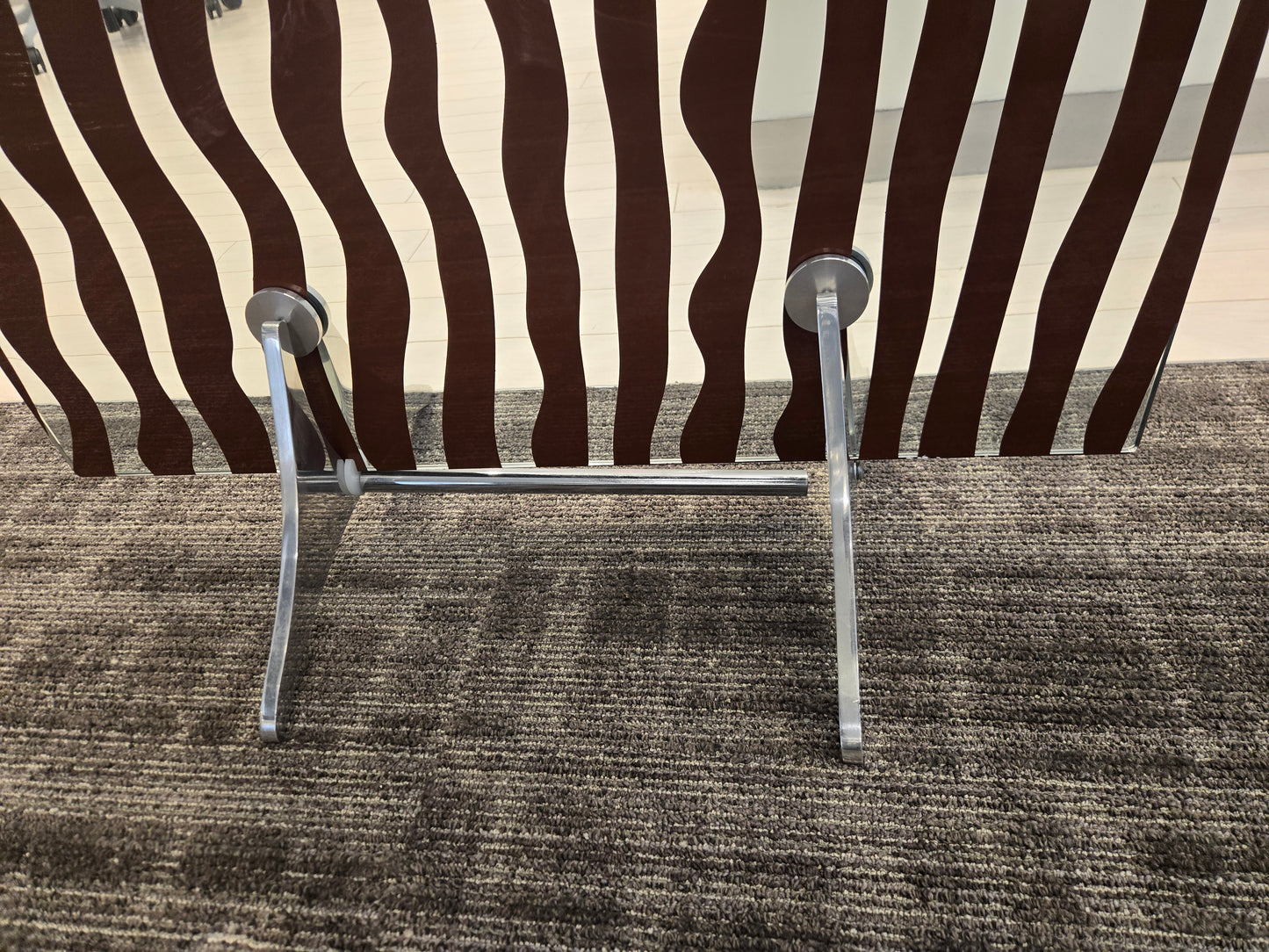 Fiam Italia Post Modern Glass Wall Divider