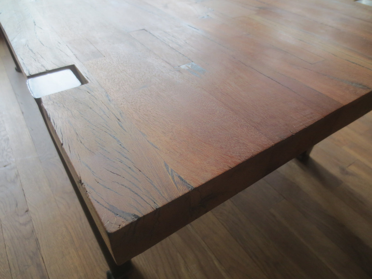 CB2 Darjeeling Reclaimed Wood 80-in Dining Table