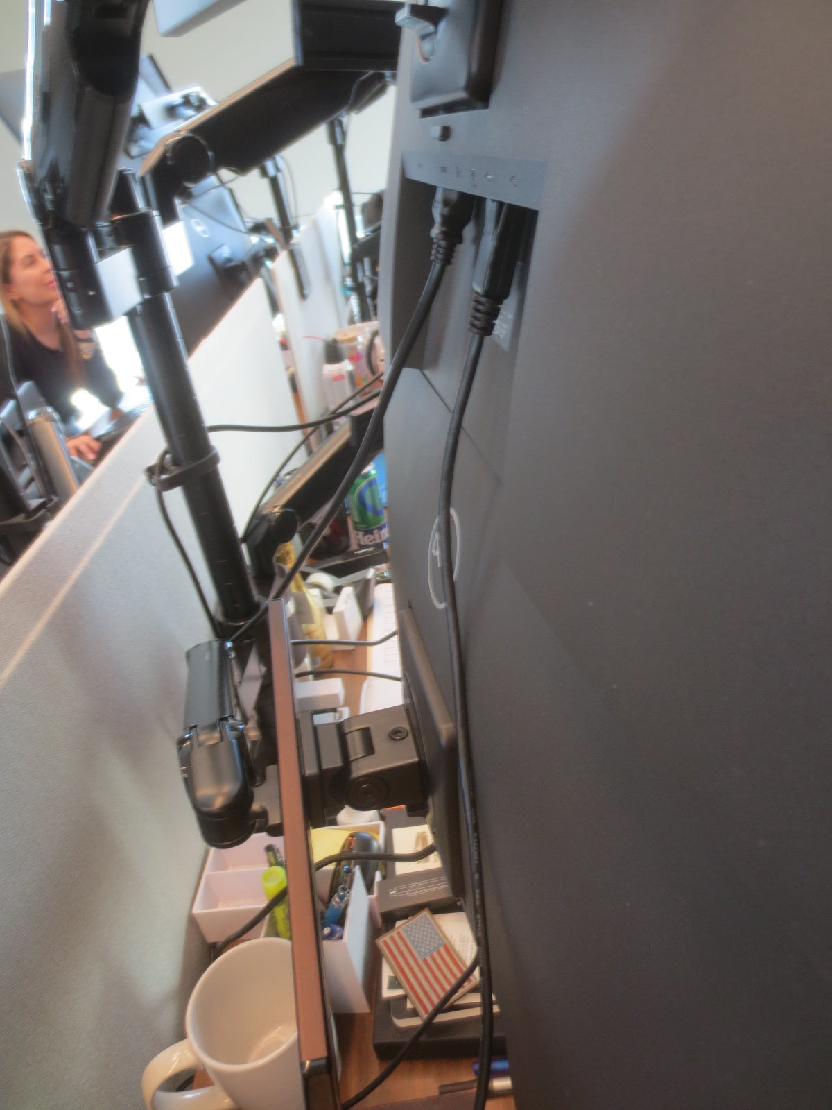 M/Flex for M2 Pro Quad Monitor Arm with Sliders