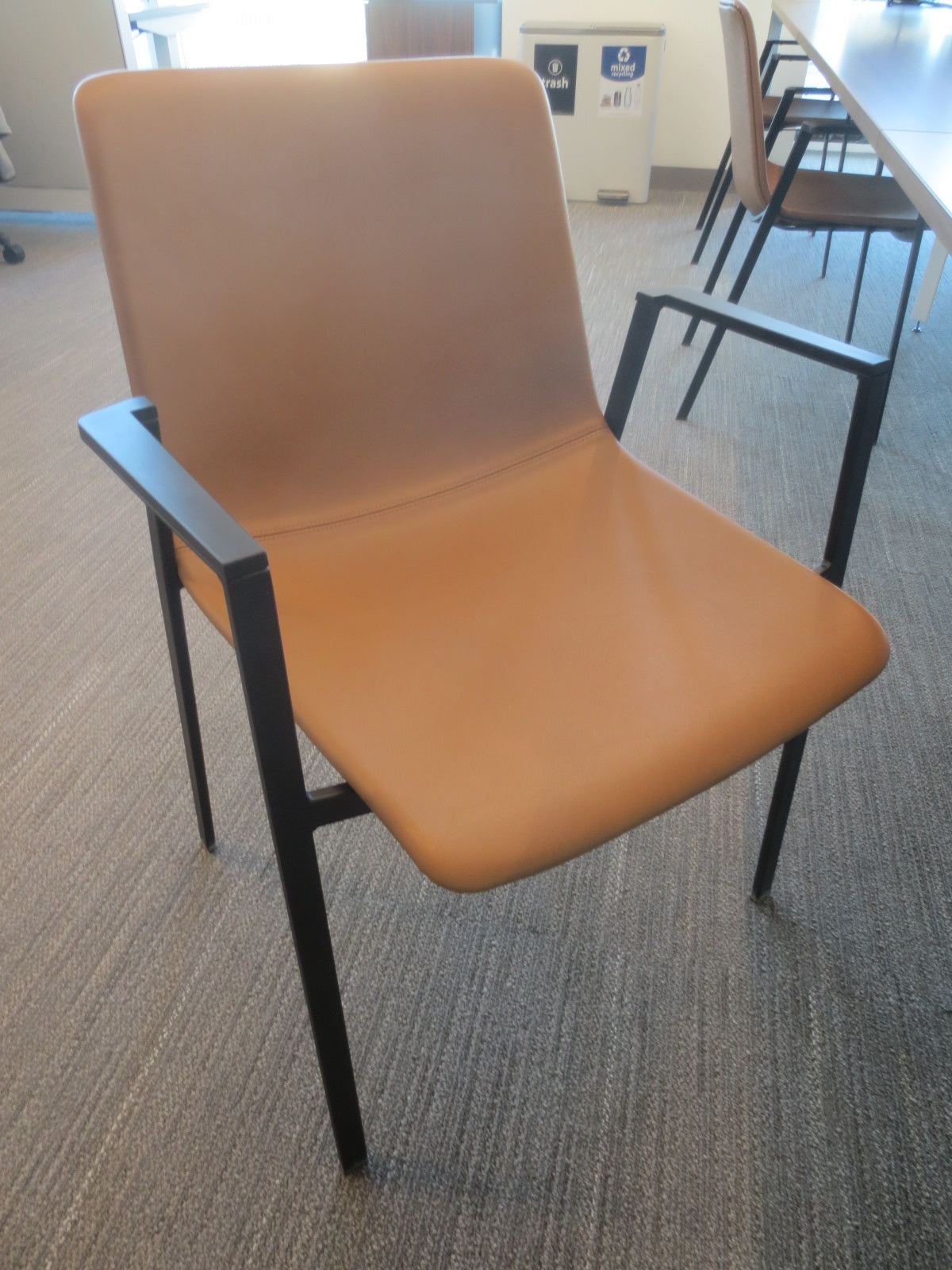 Source Fjord Armchair in Camel Leather
