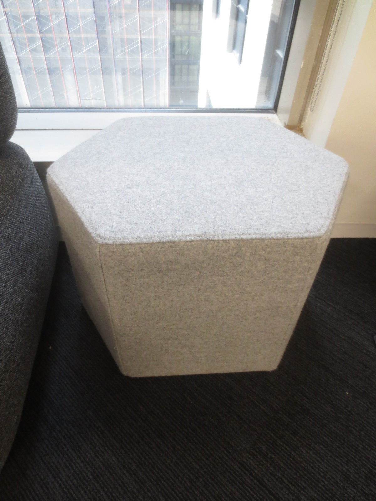 Blu Dot Hecks Ottoman in Grey