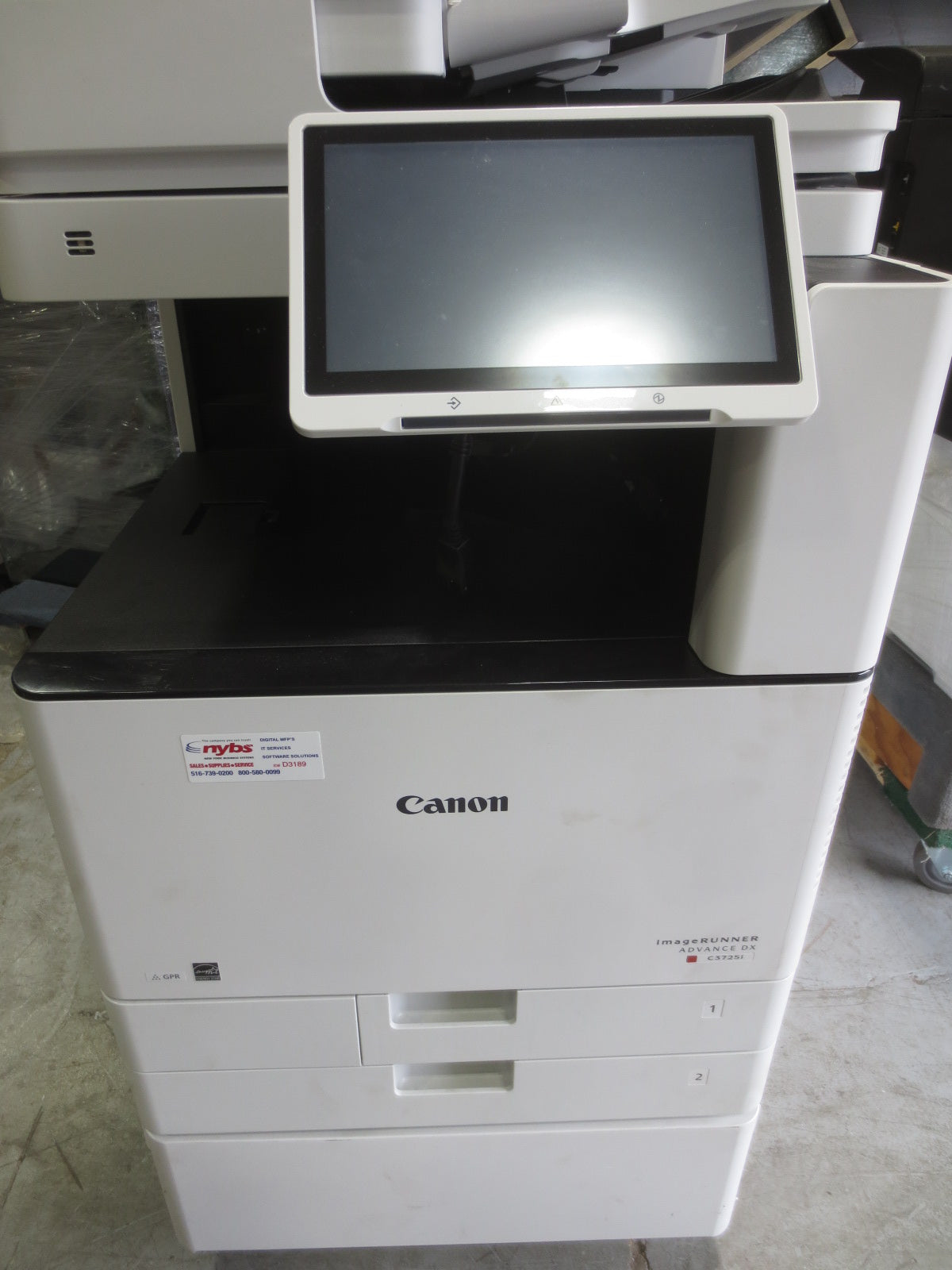 Canon ImageRunner Advance DX C3725i Color Multifunction Copier Printer Scanner