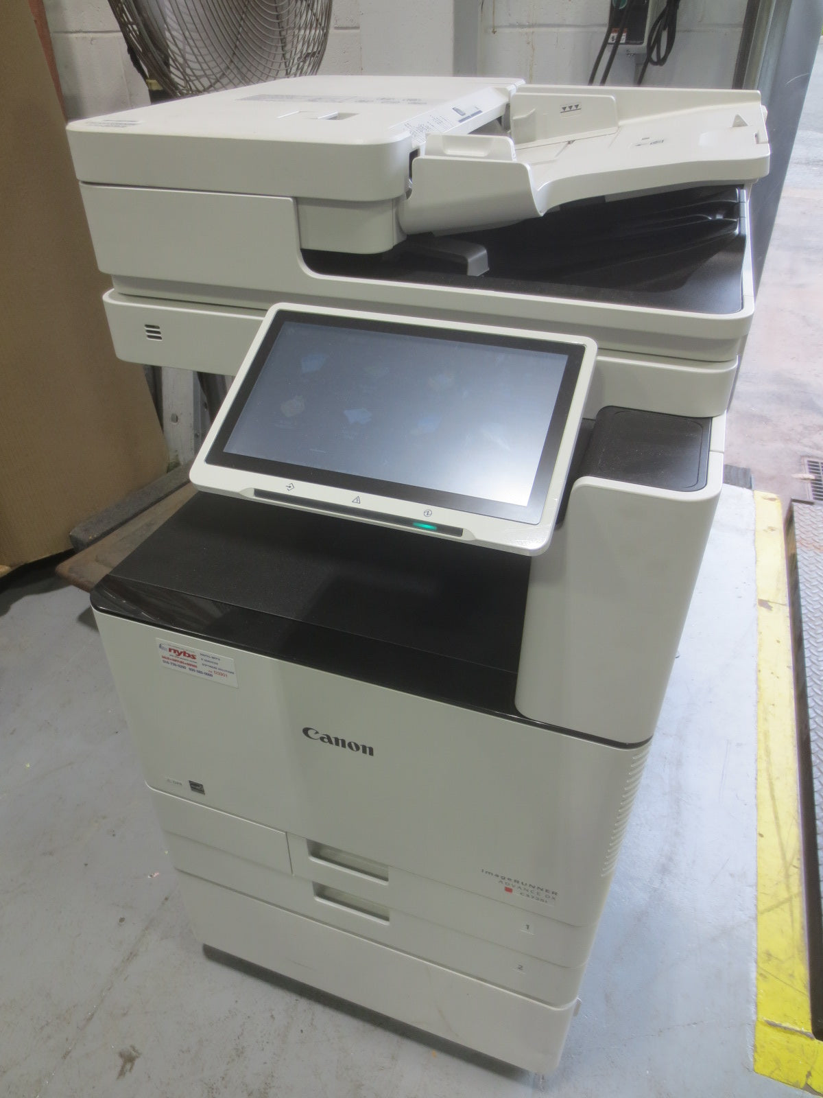 Canon ImageRunner Advance DX C3725i Color Multifunction Copier Printer Scanner