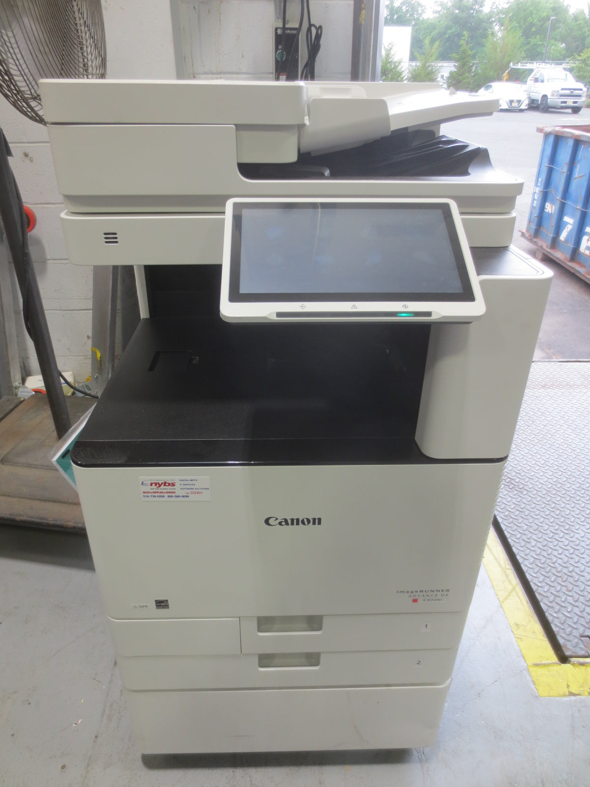 Canon ImageRunner Advance DX C3725i Color Multifunction Copier Printer Scanner
