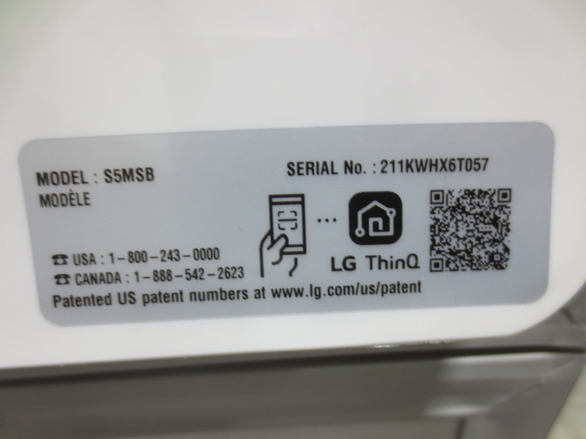 LG Styler S5MSB Smart Steam Clothing Care System in Mirror Finish with ThinQ